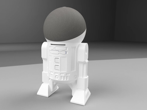 R2d2 echo dot stand - echo,