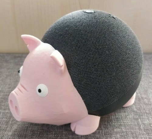 Pig holder for amazon echo - amazon, dot