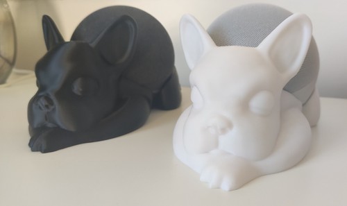 Echo dot sleepy frenchie style - sleepy,