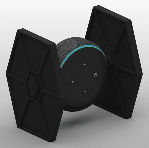 Tie fighter echo dot - fighter, 3rd