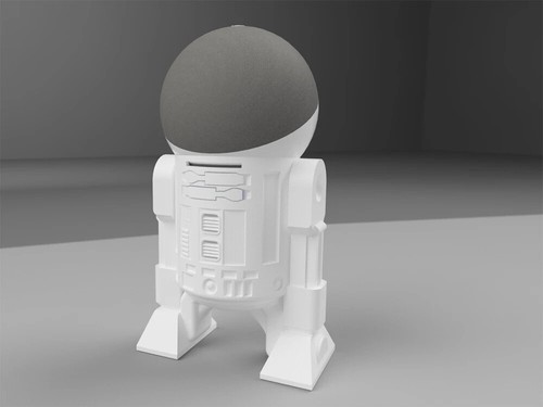 4th gen echo dot - r2-d2,