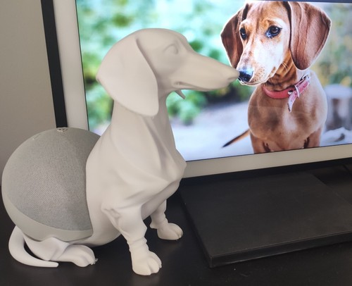 Echo dot dachshund style - echo,